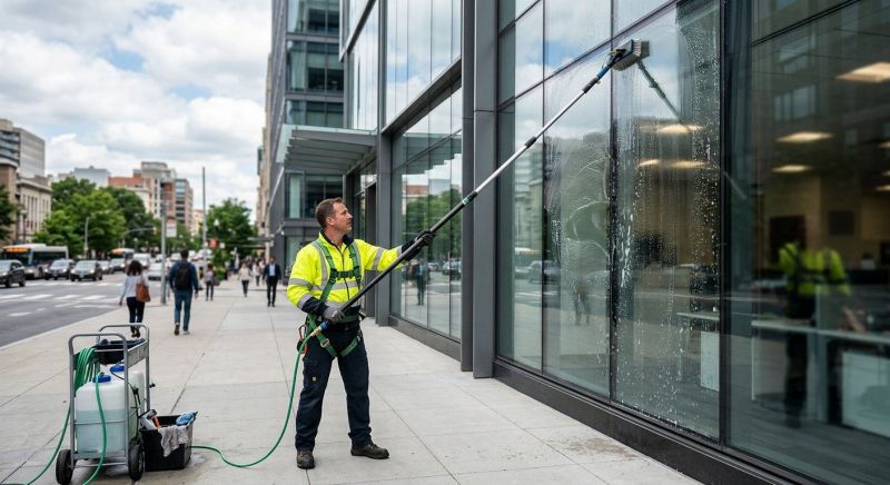 Commercial Window Washing in Baltimore, MD