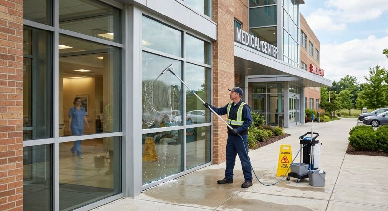 Medical Center Window Cleaning in Vancouver, WA