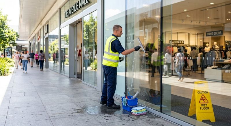Storefront Window Cleaning in Mobile, AL