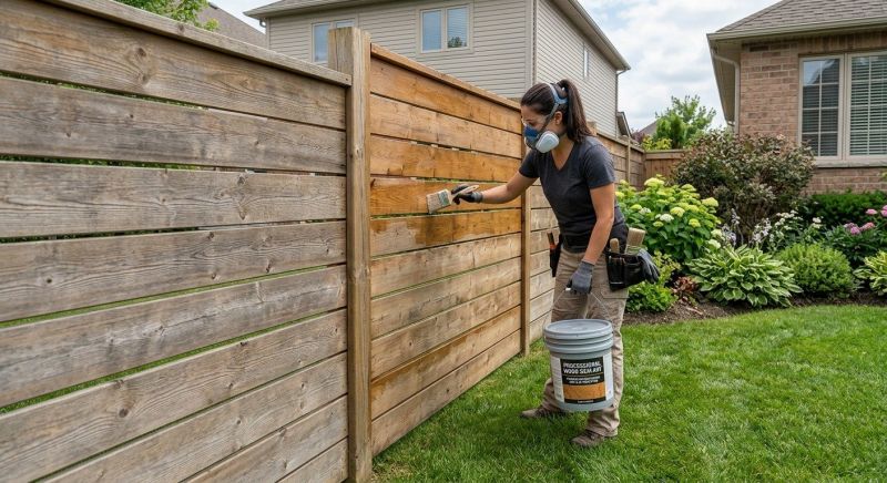 Cedar Fence Sealing in Renton, WA