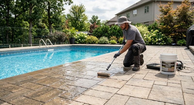Concrete Deck Sealing in Renton, WA