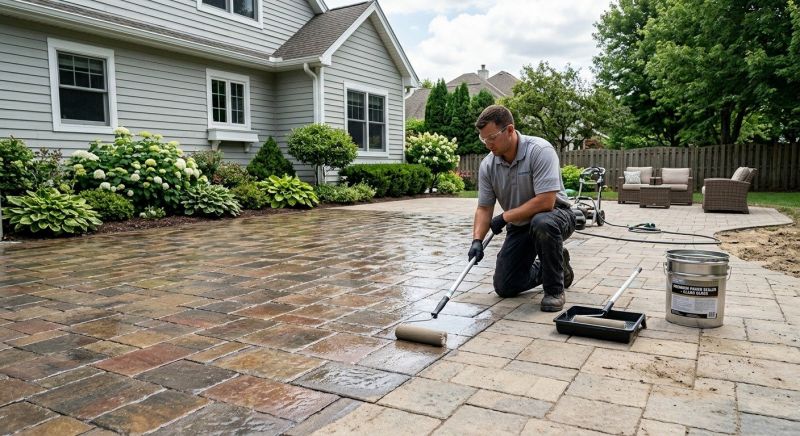 Concrete Patio Sealing in Tacoma, WA
