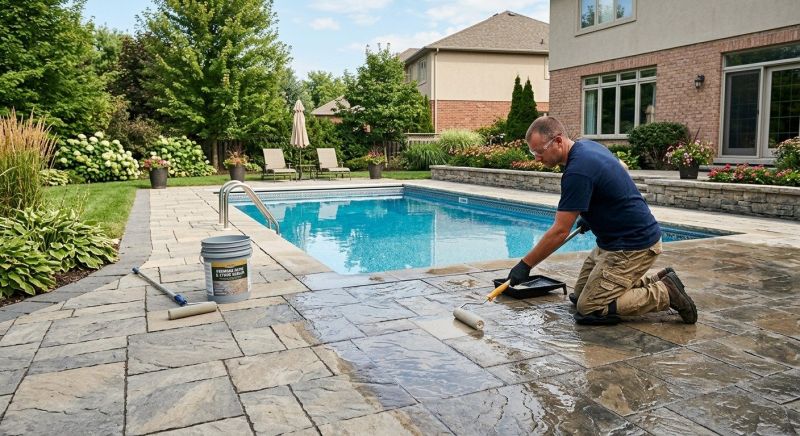 Courtyard Sealing in Gig Harbor, WA
