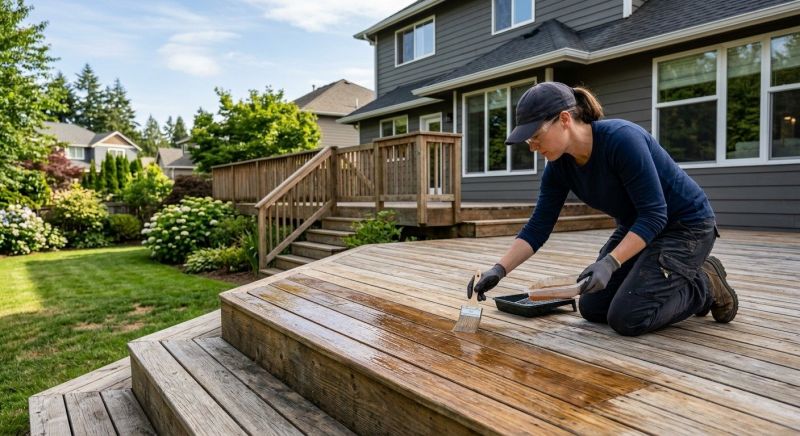 Deck Waterproofing in Redmond, WA