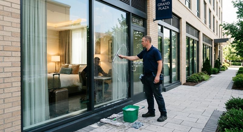 Hotel Window Cleaning in Baltimore, MD