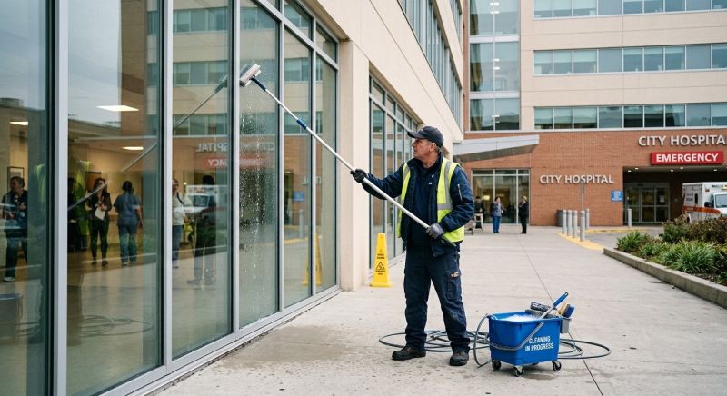 Medical Center Window Cleaning in Vancouver, WA