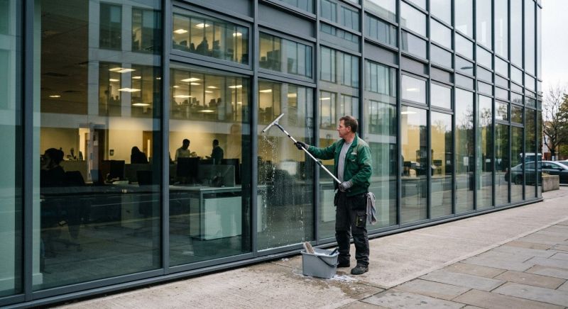 Office Building Window Washing in Vancouver, WA