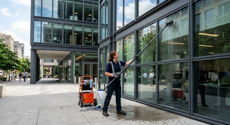 Office Building Window Washing in Denver, CO