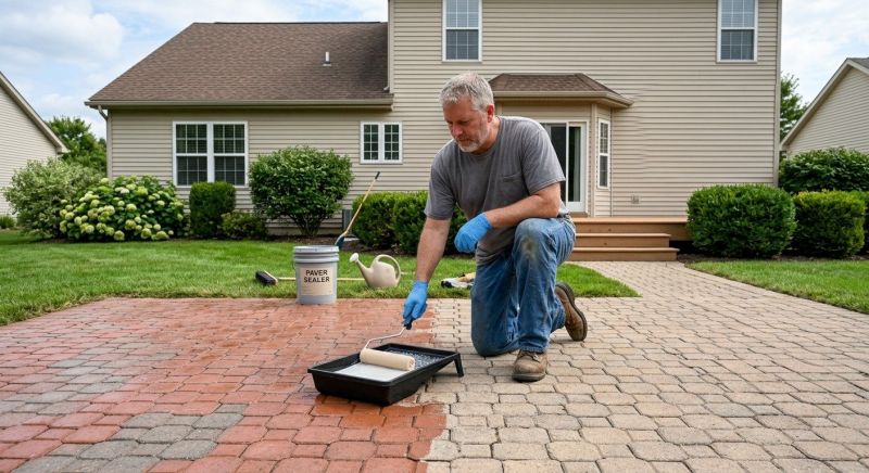 Pavers Sealing in Kansas City, KS