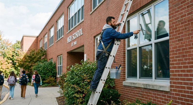School Window Cleaning in Vancouver, WA