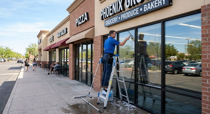 Storefront Window Cleaning in Newark, DE