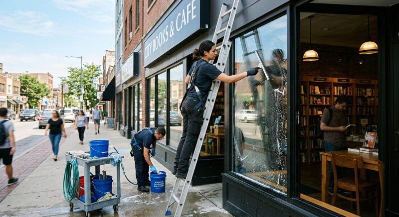 Storefront Window Cleaning in Newark, DE