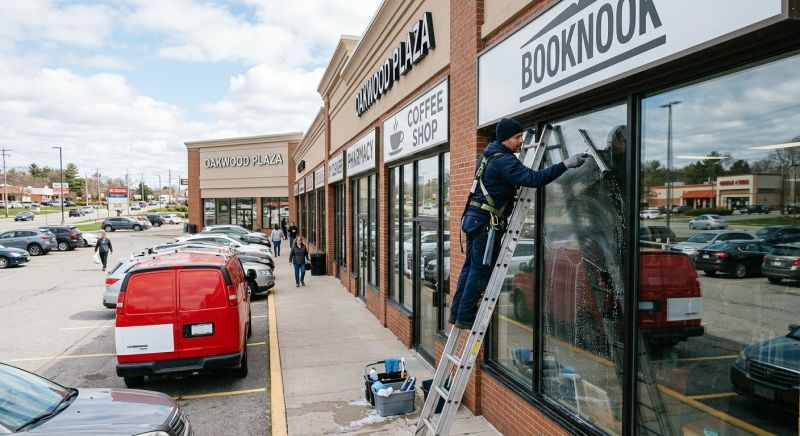 Storefront Window Cleaning in Mobile, AL